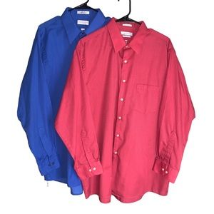 Van Heusen Bundle, Sizes 17.5, Men’s, Button Front Shirts